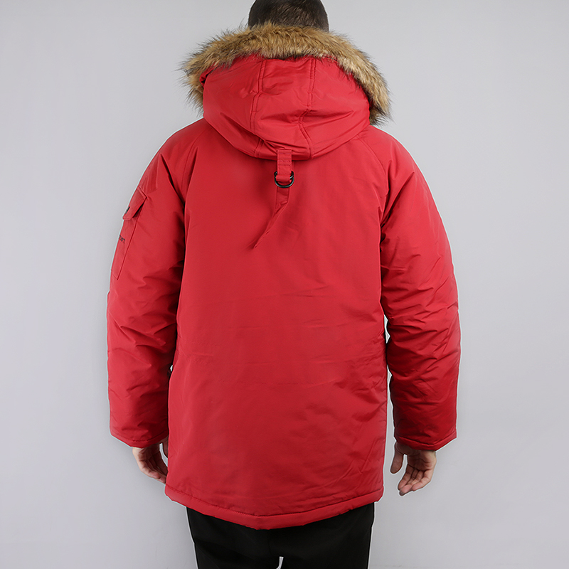 Мужская куртка Carhartt WIP Anchorage Parka (I021866-red/black)  - цена, описание, фото 7